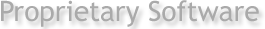 Propietary Software